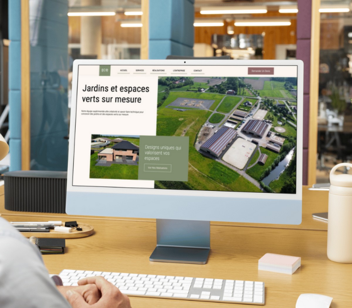 ECOSOLUTIONS TRADING, Site Vitrine