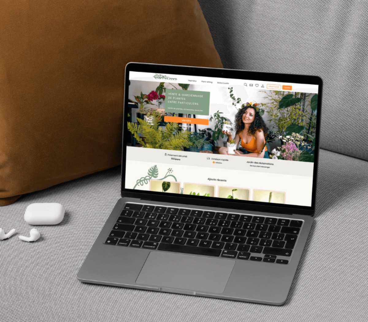 Sisters Green, vente, achat, gardiennage de plantes entre particuliers, Marketplace